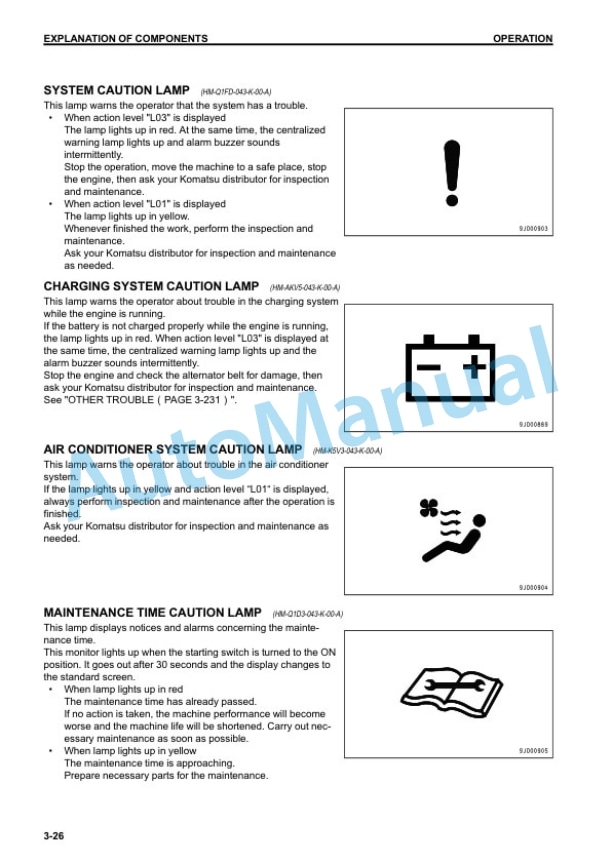 Komatsu HM300-3 Articulated Dump Truck Operation and Maintenance Manual PEN00661-04 2 Komatsu HM300-3 Articulated Dump Truck Operation and Maintenance Manual PEN00661-04 - Image 2