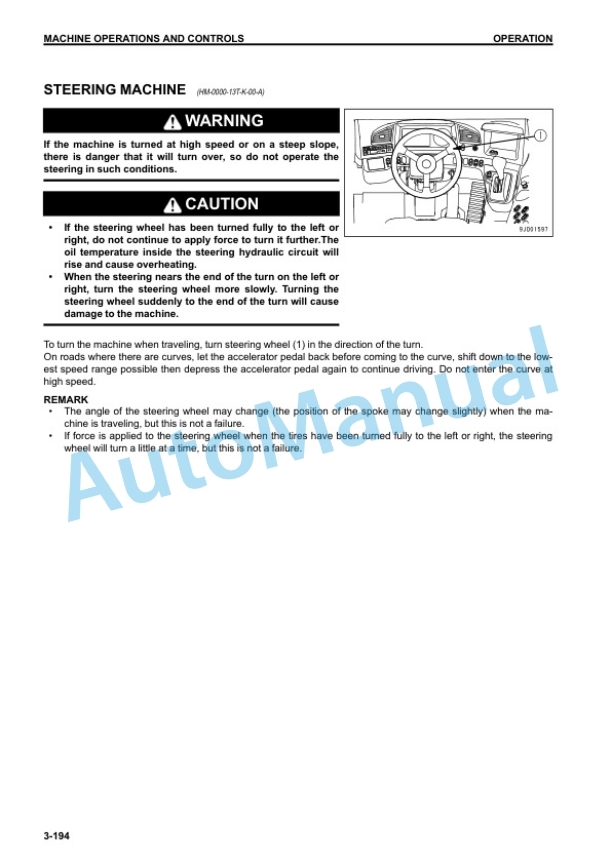 Komatsu HM300-3 Articulated Dump Truck Operation and Maintenance Manual PEN00661-04 4 Komatsu HM300-3 Articulated Dump Truck Operation and Maintenance Manual PEN00661-04 - Image 4