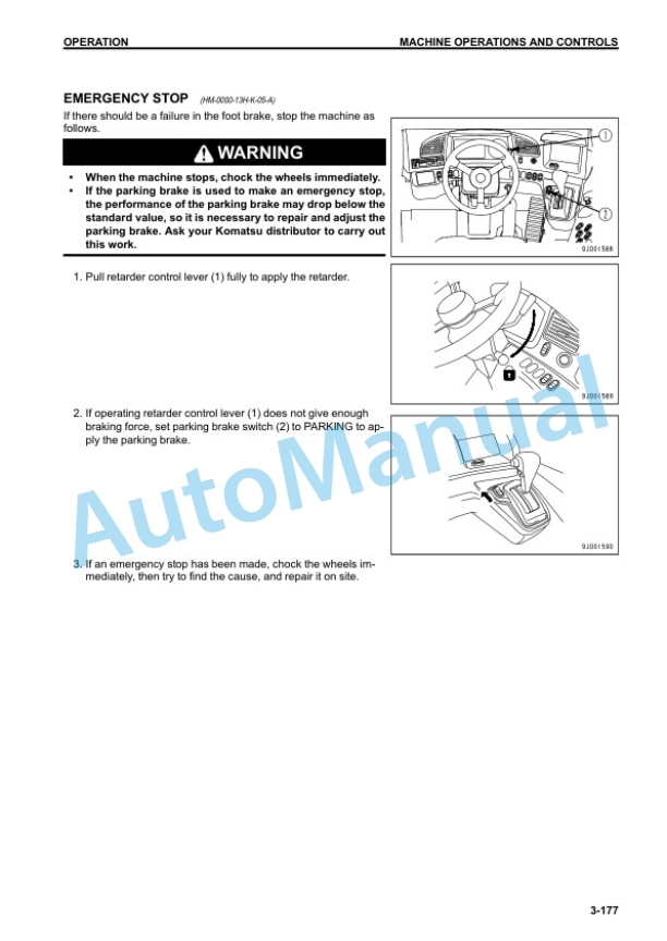 Komatsu HM300-3 Articulated Dump Truck Operation and Maintenance Manual TEN00517-03 4 Komatsu HM300-3 Articulated Dump Truck Operation and Maintenance Manual TEN00517-03 - Image 4