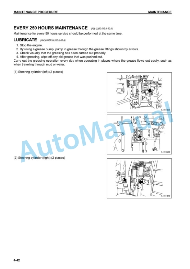 Komatsu HM300-3 Articulated Dump Truck Operation and Maintenance Manual TEN00747-07 5 Komatsu HM300-3 Articulated Dump Truck Operation and Maintenance Manual TEN00747-07 - Image 5