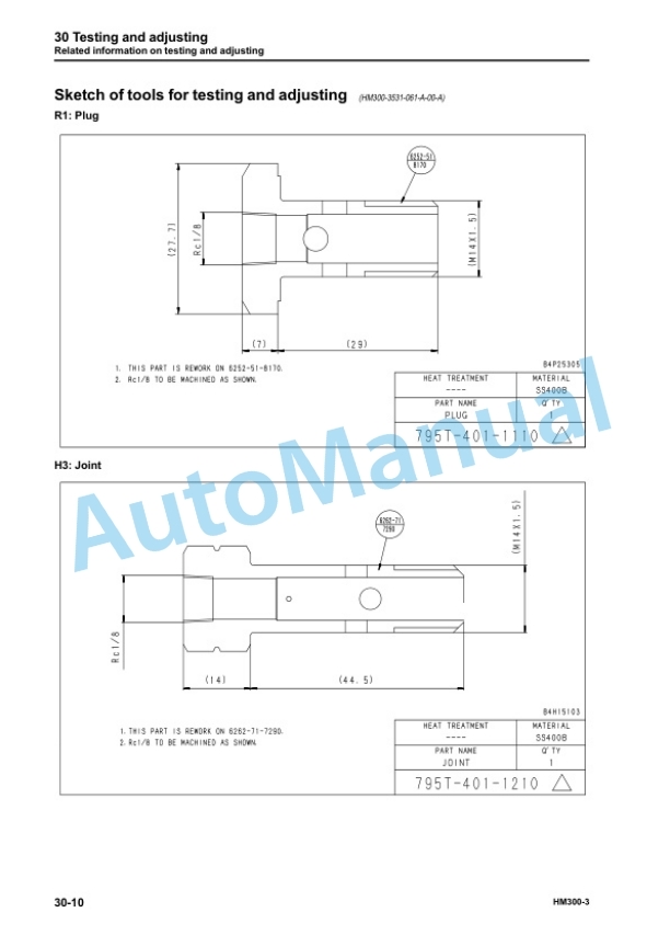 Komatsu HM300-3 Articulated Dump Truck Shop Manual SEN05629-09 2 Komatsu HM300-3 Articulated Dump Truck Shop Manual SEN05629-09 - Image 2