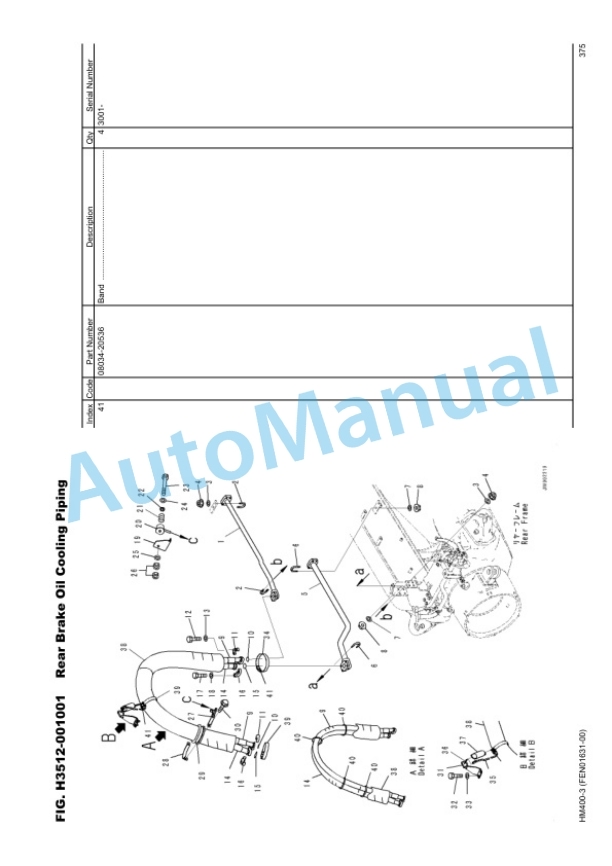 Komatsu HM400-3 Articulated Dump Truck Parts Manual EEPC022400 4 Komatsu HM400-3 Articulated Dump Truck Parts Manual EEPC022400-4