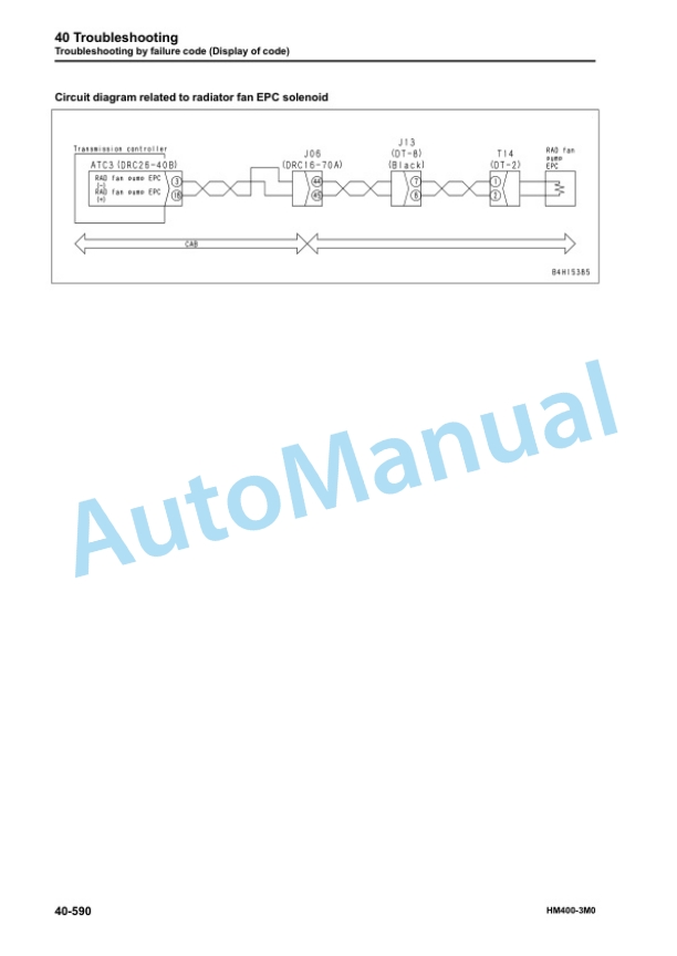 Komatsu HM400-3M0 Articulated Dump Truck Shop Manual SEN06284-19 4 Komatsu HM400-3M0 Articulated Dump Truck Shop Manual SEN06284-19 - Image 4