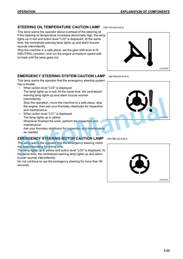 Komatsu HM400-3R Articulated Dump Truck Operation and Maintenance Manual PEN00635-15 2 Komatsu HM400-3R Articulated Dump Truck Operation and Maintenance Manual PEN00635-15 - Image 2