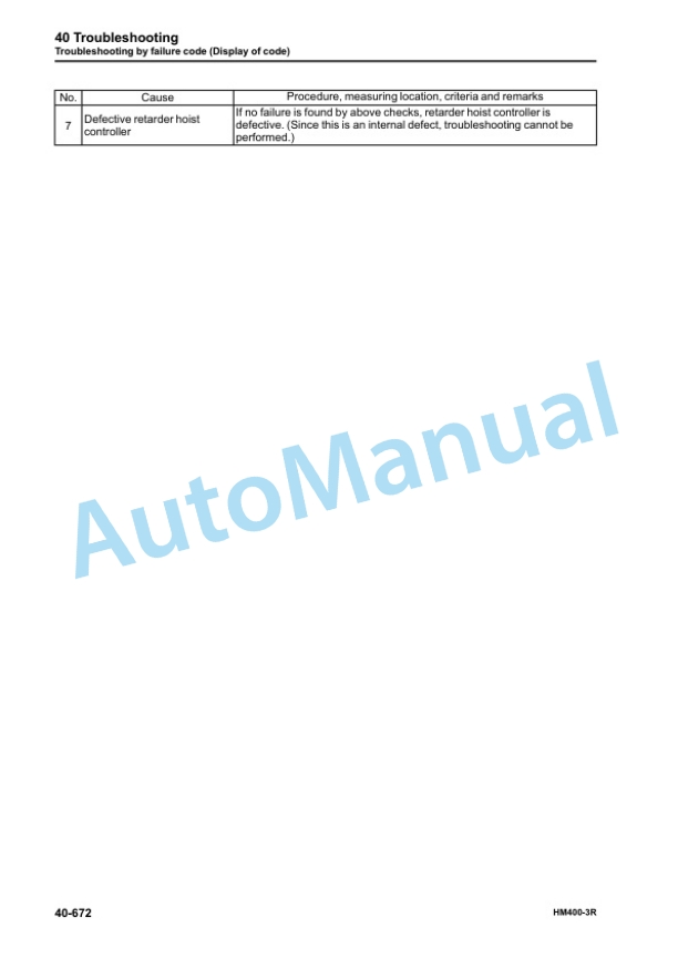 Komatsu HM400-3R Articulated Dump Truck Shop Manual SEN06205-16 4 Komatsu HM400-3R Articulated Dump Truck Shop Manual SEN06205-16 - Image 4