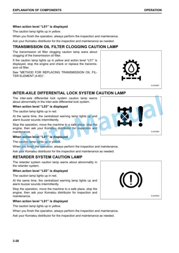 Komatsu HM400-5 Articulated Dump Truck Operation and Maintenance Manual EENAM03510 2 Komatsu HM400-5 Articulated Dump Truck Operation and Maintenance Manual EENAM03510 - Image 2