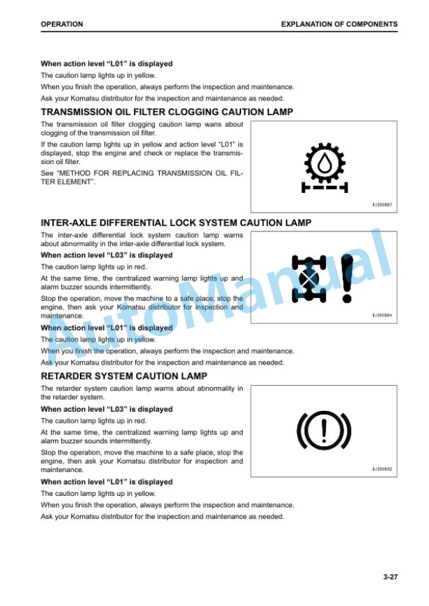 Komatsu HM400-5 Articulated Dump Truck Operation and Maintenance Manual EENAM03512 2 Komatsu HM400-5 Articulated Dump Truck Operation and Maintenance Manual EENAM03512 - Image 2