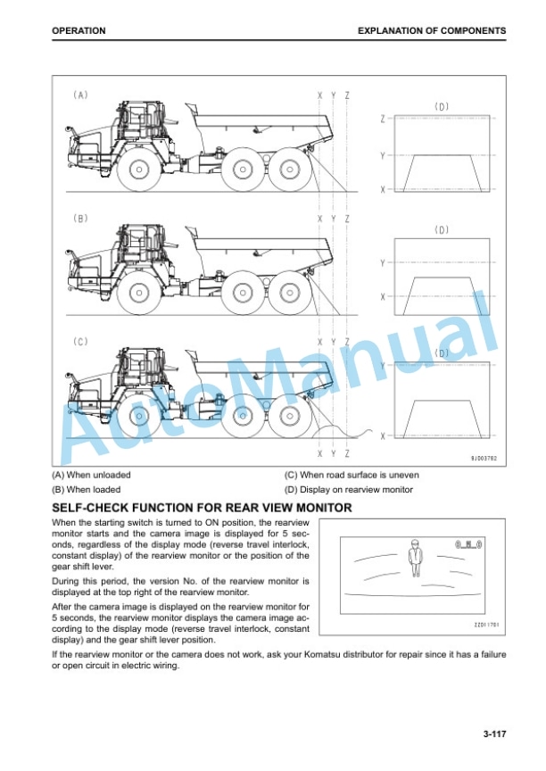 Komatsu HM400-5 Articulated Dump Truck Operation and Maintenance Manual EENAM03513 3 Komatsu HM400-5 Articulated Dump Truck Operation and Maintenance Manual EENAM03513 - Image 3