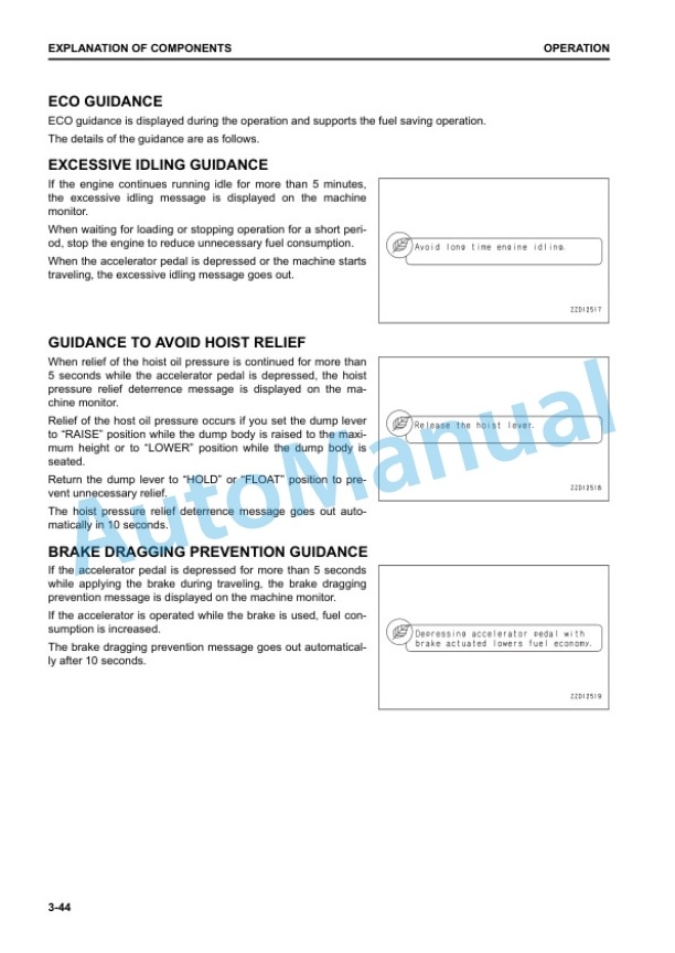 Komatsu HM400-5 Articulated Dump Truck Operation and Maintenance Manual TEN00746-11 2 Komatsu HM400-5 Articulated Dump Truck Operation and Maintenance Manual TEN00746-11 - Image 2