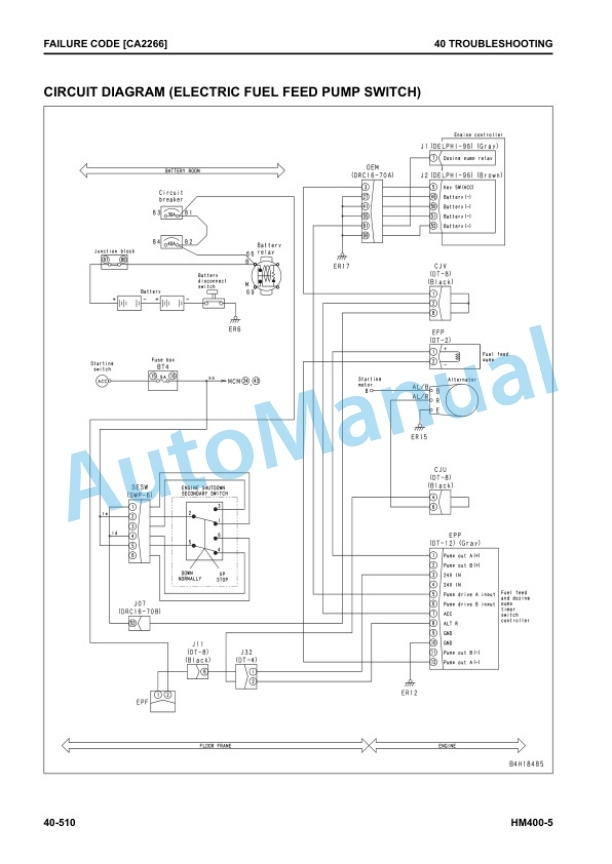 Komatsu HM400-5 Articulated Dump Truck Shop Manual SEN06519-12 3 Komatsu HM400-5 Articulated Dump Truck Shop Manual SEN06519-12 - Image 3