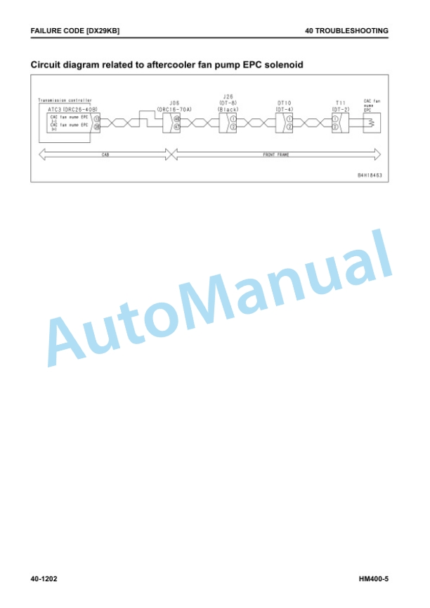 Komatsu HM400-5 Articulated Dump Truck Shop Manual SEN06519-12 4 Komatsu HM400-5 Articulated Dump Truck Shop Manual SEN06519-12 - Image 4