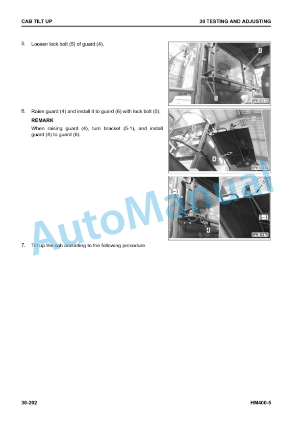 Komatsu HM400-5 Articulated Dump Truck Shop Manual SEN06519-19 2 Komatsu HM400-5 Articulated Dump Truck Shop Manual SEN06519-19 - Image 2