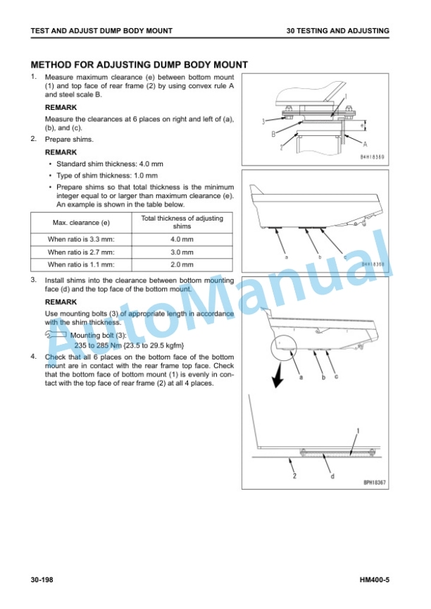 Komatsu HM400-5 Articulated Dump Truck Shop Manual SEN06519-21 2 Komatsu HM400-5 Articulated Dump Truck Shop Manual SEN06519-21 - Image 2
