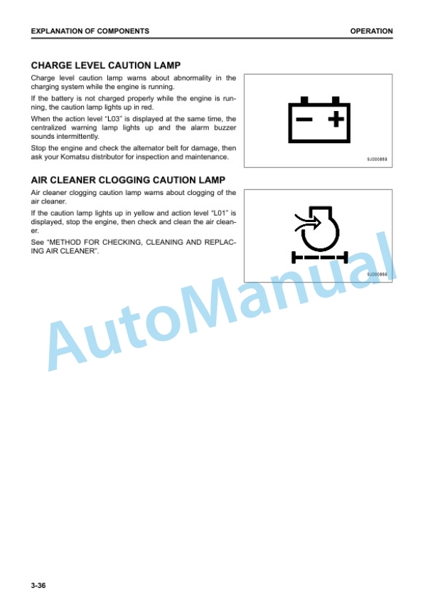 Komatsu HM400-5E0 Articulated Dump Truck Operation and Maintenance Manual EENAM03902 2 Komatsu HM400-5E0 Articulated Dump Truck Operation and Maintenance Manual EENAM03902 - Image 2