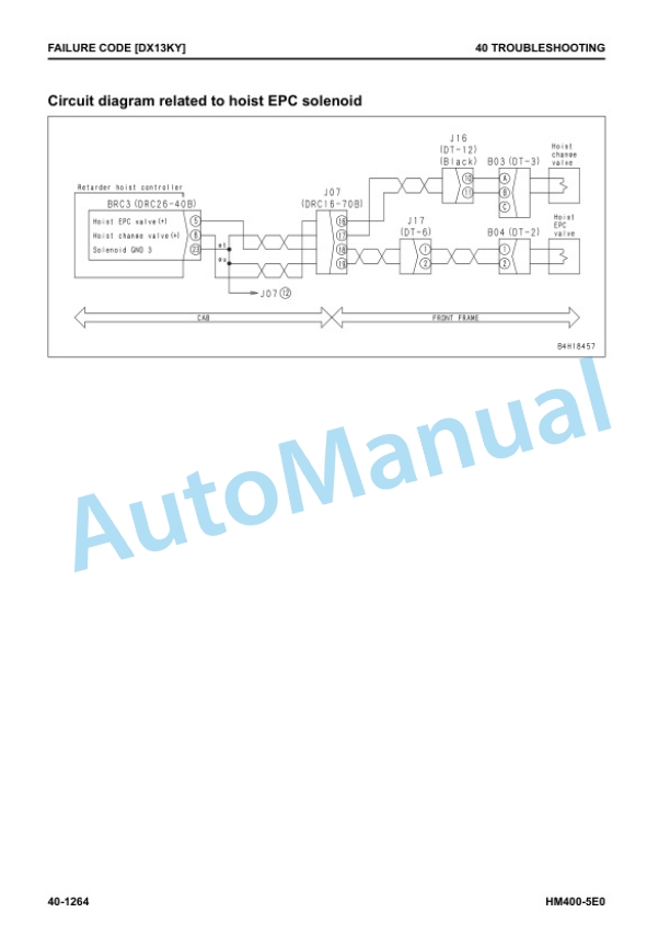 Komatsu HM400-5E0 Articulated Dump Truck Shop Manual SEN06747-12 4 Komatsu HM400-5E0 Articulated Dump Truck Shop Manual SEN06747-12 - Image 4