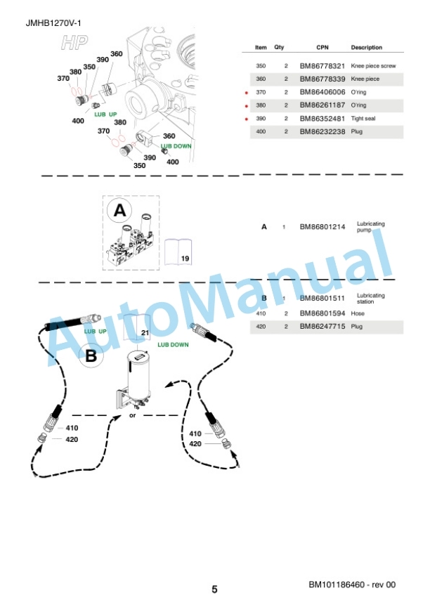Komatsu JMHB1270V-1 Hydraulic Breaker Parts Manual FEN04373-00 2 Komatsu JMHB1270V-1 Hydraulic Breaker Parts Manual FEN04373-00-2