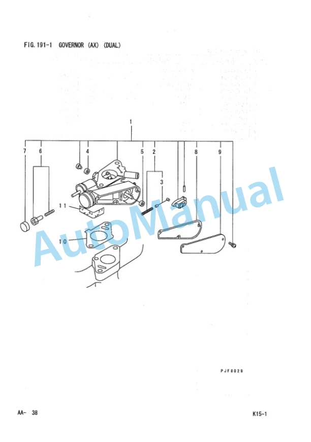 Komatsu K15, K21, K25, 4D92E, 4D94LE, 4D98E Engine Parts Manual PEB16E2-01 2 Komatsu K15, K21, K25, 4D92E, 4D94LE, 4D98E Engine Parts Manual PEB16E2-01-2