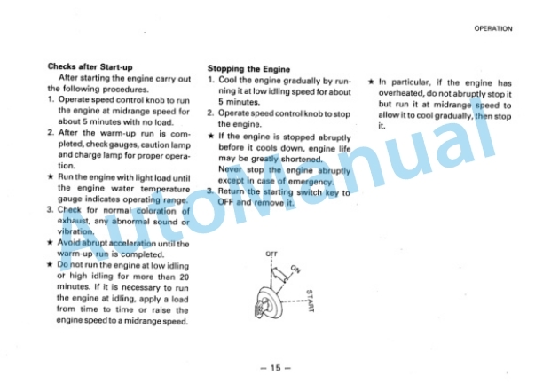 Komatsu KSP Series Diesel Engine Operation and Maintenance Manual SEAM005400 2 Komatsu KSP Series Diesel Engine Operation and Maintenance Manual SEAM005400 - Image 2