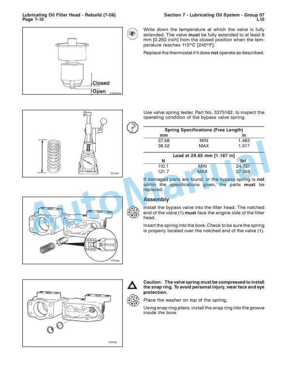 Komatsu L10 Series Engine Shop Manual 3810476-01 4 Komatsu L10 Series Engine Shop Manual 3810476-01 - Image 4