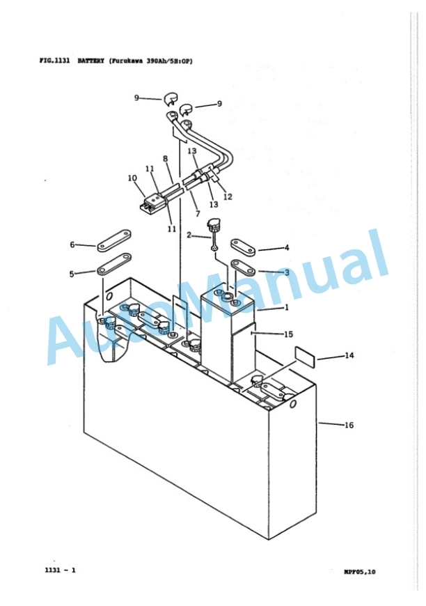 Komatsu MPF05-1, MPF10-1 Forklift Truck Parts Manual MPF05_10.1-PN1 2 Komatsu MPF05-1, MPF10-1 Forklift Truck Parts Manual MPF05_10.1-PN1-2