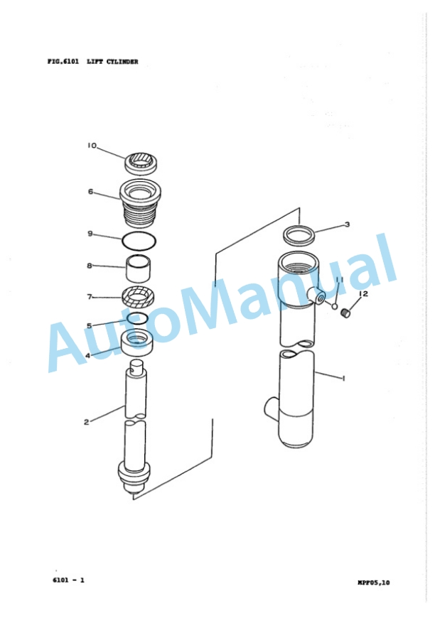 Komatsu MPF05-1, MPF10-1 Forklift Truck Parts Manual MPF05_10.1-PN1 5 Komatsu MPF05-1, MPF10-1 Forklift Truck Parts Manual MPF05_10.1-PN1-5