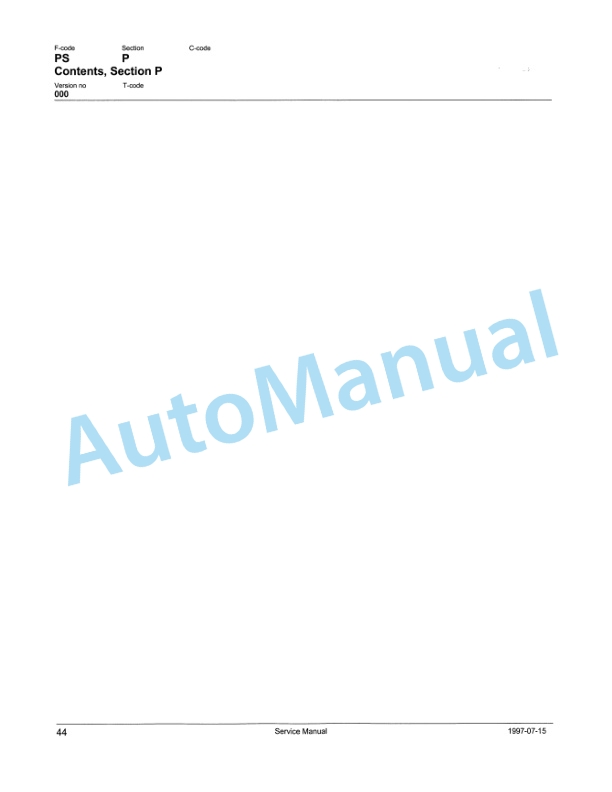 Komatsu MWL, MWE Forklift Truck Service Manual SM035A 5 Komatsu MWL, MWE Forklift Truck Service Manual SM035A - Image 5