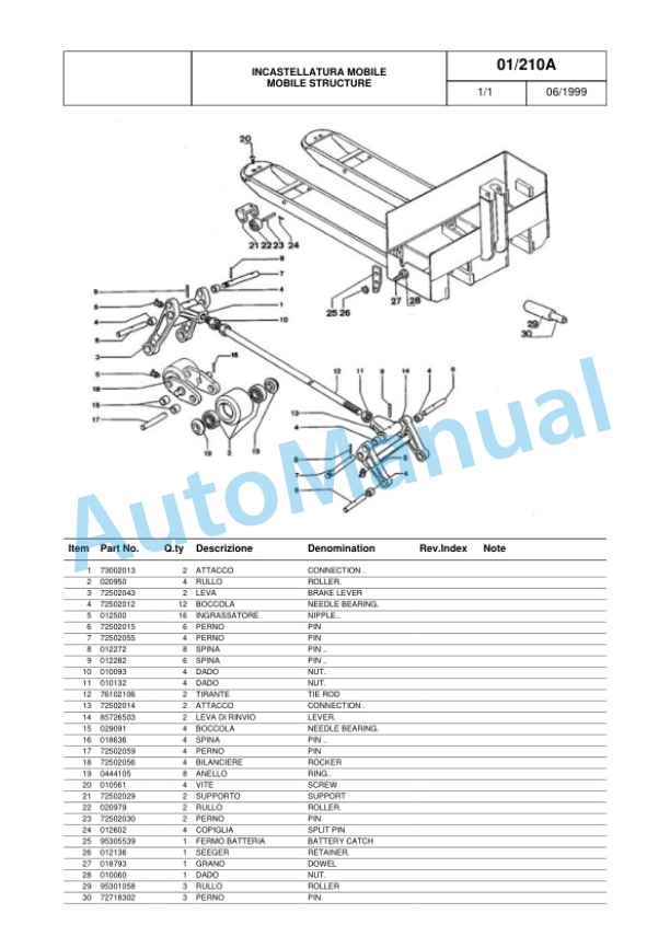 Komatsu MWP20J-1R Parts Manual 60422350 Rev.001 4 Komatsu MWP20J-1R Parts Manual 60422350 Rev.001-4