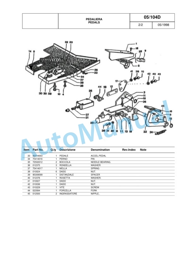 Komatsu MWP30J-1R Parts Manual 60422351 Rev.001 5 Komatsu MWP30J-1R Parts Manual 60422351 Rev.001-5