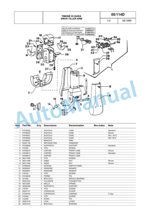 Komatsu MWQ20-1R, MWQ20S-1R Parts Manual 60422354 Rev.001 4 Komatsu MWQ20-1R, MWQ20S-1R Parts Manual 60422354 Rev.001-4
