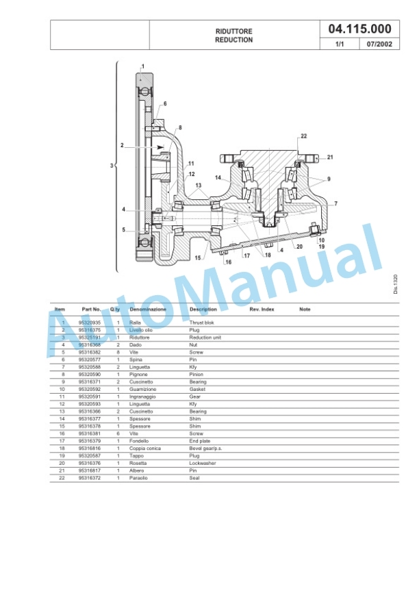 Komatsu MWS 14A-1R, MWS 20A-1R Forklift Truck Parts Manual 45288047801 5 Komatsu MWS 14A-1R, MWS 20A-1R Forklift Truck Parts Manual 45288047801-5