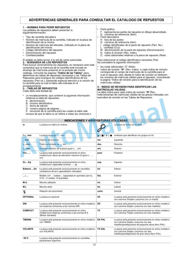 Komatsu MWS10-1R, MWS12-1R Parts Manual 60422353 Rev.004 2 Komatsu MWS10-1R, MWS12-1R Parts Manual 60422353 Rev.004-2