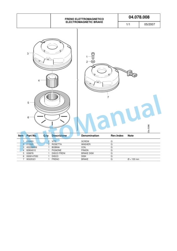 Komatsu MWS10-1R, MWS12-1R Parts Manual 60422353 Rev.004 4 Komatsu MWS10-1R, MWS12-1R Parts Manual 60422353 Rev.004-4