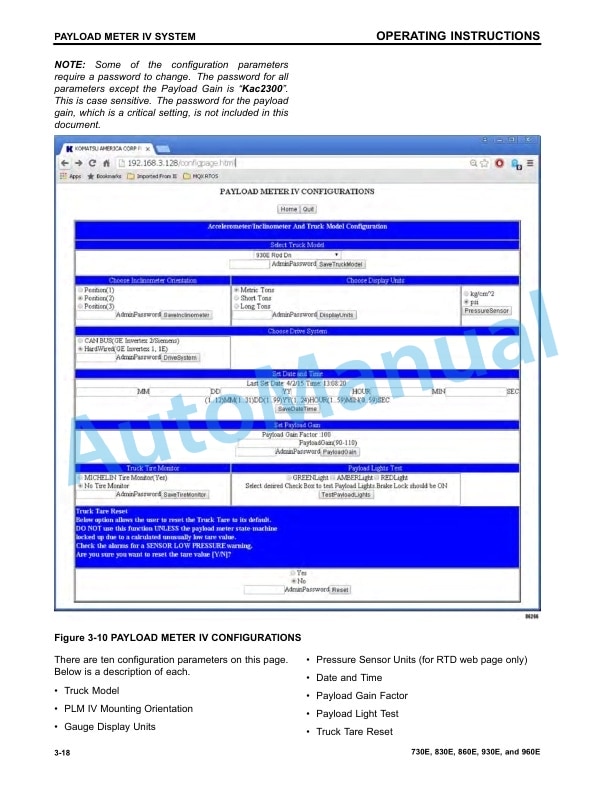 Komatsu Payload Meter IV Operation and Maintenance Manual CEAM032300 4 Komatsu Payload Meter IV Operation and Maintenance Manual CEAM032300 - Image 4