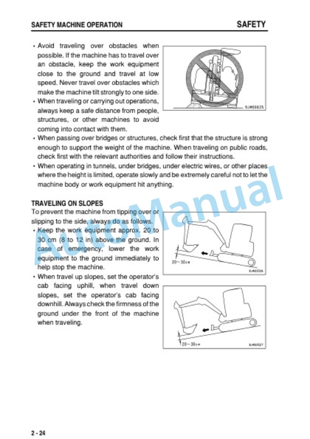 Komatsu PC01-1A Hydraulic Excavator Operation and Maintenance Manual TEN00199-01 2 Komatsu PC01-1A Hydraulic Excavator Operation and Maintenance Manual TEN00199-01 - Image 2