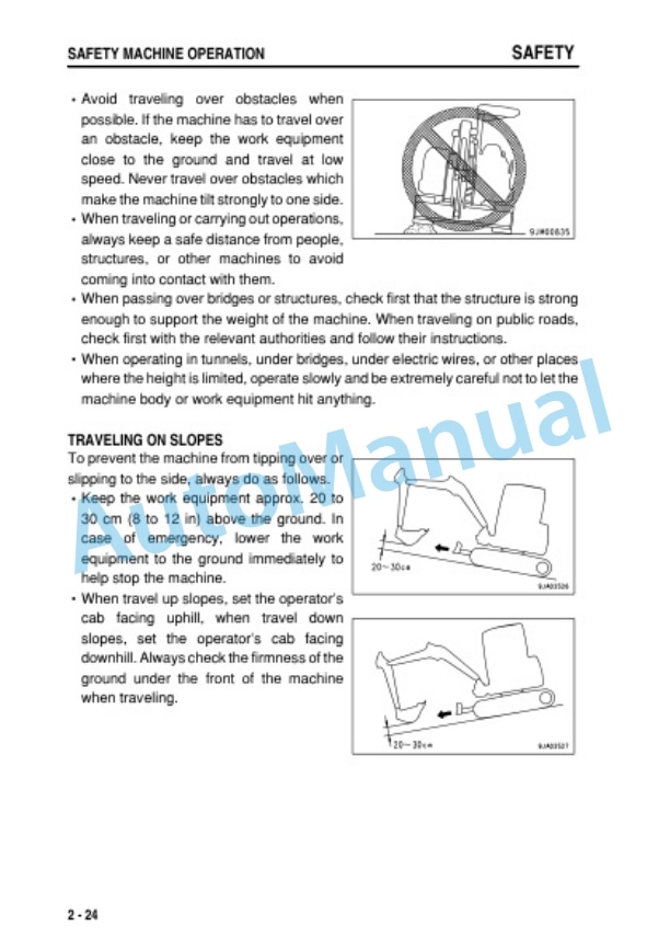 Komatsu PC01-1A Hydraulic Excavator Operation and Maintenance Manual TEN00554-00 2 Komatsu PC01-1A Hydraulic Excavator Operation and Maintenance Manual TEN00554-00 - Image 2