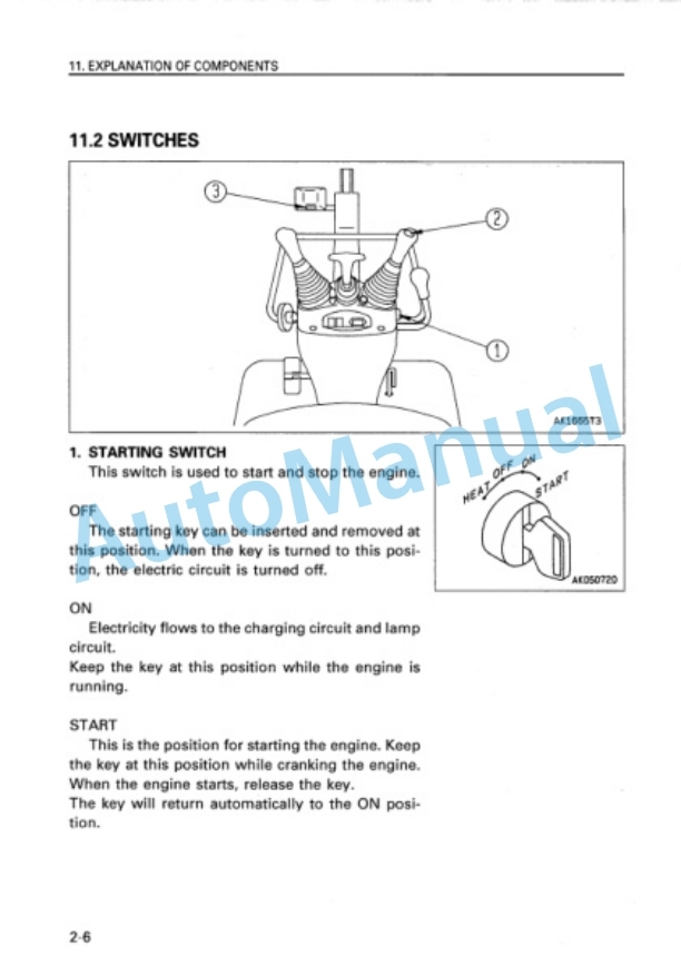Komatsu PC03-2 Hydraulic Excavator Operation and Maintenance Manual SEAM021600 2 Komatsu PC03-2 Hydraulic Excavator Operation and Maintenance Manual SEAM021600 - Image 2