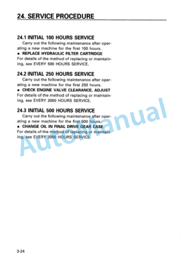 Komatsu PC03-2 Hydraulic Excavator Operation and Maintenance Manual SEAM021600 4 Komatsu PC03-2 Hydraulic Excavator Operation and Maintenance Manual SEAM021600 - Image 4