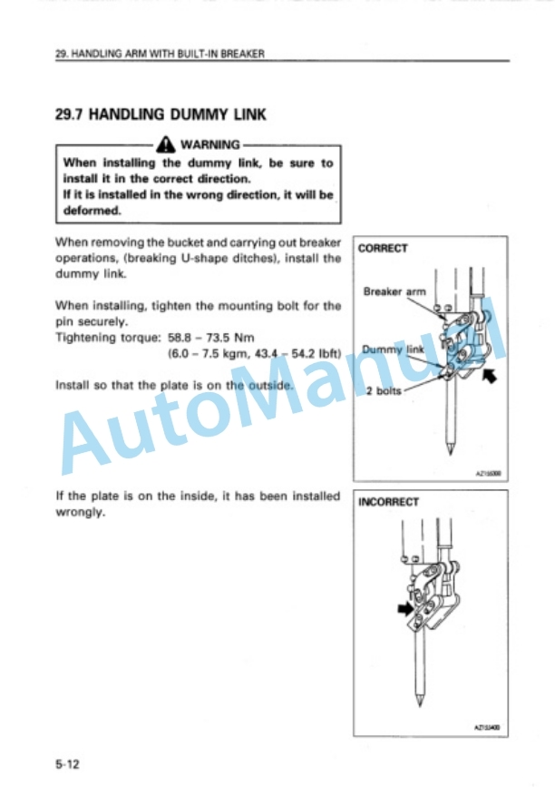 Komatsu PC03-2 Hydraulic Excavator Operation and Maintenance Manual SEAM021600 5 Komatsu PC03-2 Hydraulic Excavator Operation and Maintenance Manual SEAM021600 - Image 5