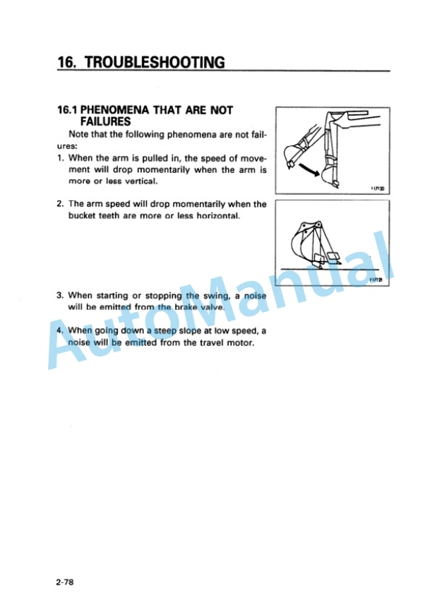 Komatsu PC03-2 Hydraulic Excavator Operation and Maintenance Manual SEAM040600 4 Komatsu PC03-2 Hydraulic Excavator Operation and Maintenance Manual SEAM040600 - Image 4