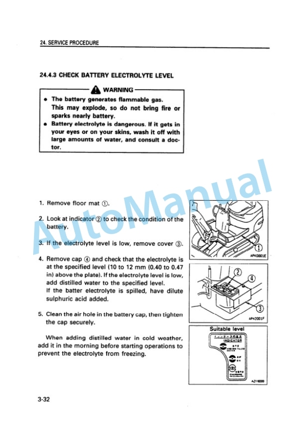 Komatsu PC03-2 Hydraulic Excavator Operation and Maintenance Manual SEAM040600 5 Komatsu PC03-2 Hydraulic Excavator Operation and Maintenance Manual SEAM040600 - Image 5