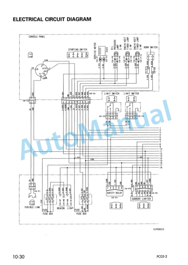 Komatsu PC03-2 Hydraulic Excavator Shop Manual SEBM025000 2 Komatsu PC03-2 Hydraulic Excavator Shop Manual SEBM025000 - Image 2