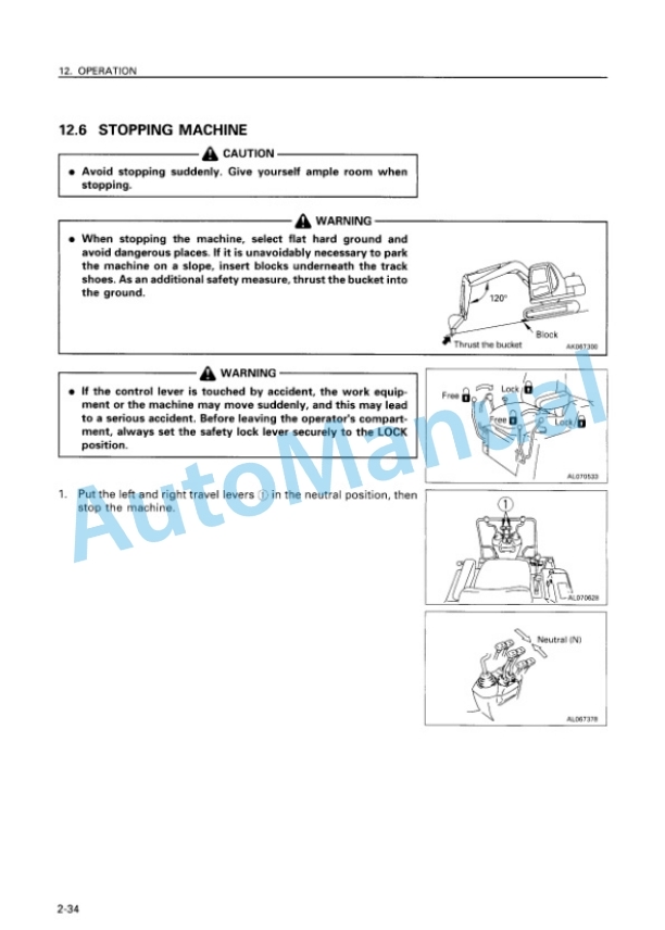 Komatsu PC05-7 Hydraulic Excavator Operation and Maintenance Manual SEAM006800 3 Komatsu PC05-7 Hydraulic Excavator Operation and Maintenance Manual SEAM006800 - Image 3