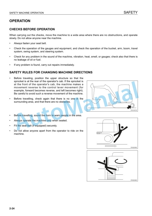 Komatsu PC09-1 Hydraulic Excavator Operation and Maintenance Manual EENAM03402 2 Komatsu PC09-1 Hydraulic Excavator Operation and Maintenance Manual EENAM03402 - Image 2