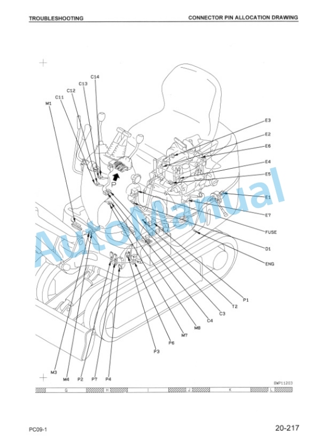 Komatsu PC09-1 Hydraulic Excavator Shop Manual SEBM026102 4 Komatsu PC09-1 Hydraulic Excavator Shop Manual SEBM026102 - Image 4