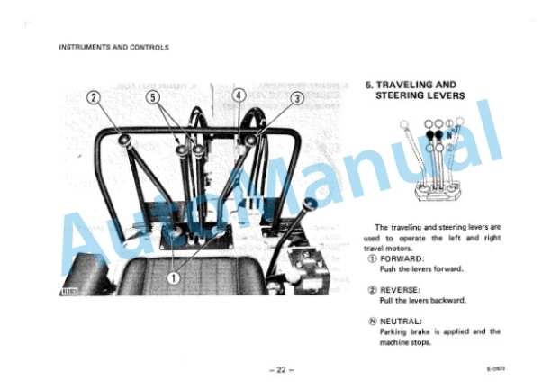 Komatsu PC10-3 Hydraulic Excavator Operation and Maintenance Manual SEAM20NC00 2 Komatsu PC10-3 Hydraulic Excavator Operation and Maintenance Manual SEAM20NC00 - Image 2