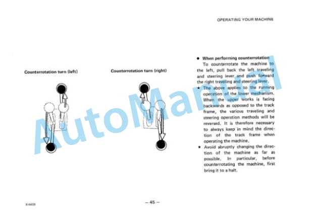 Komatsu PC10-3 Hydraulic Excavator Operation and Maintenance Manual SEAM20NC00 3 Komatsu PC10-3 Hydraulic Excavator Operation and Maintenance Manual SEAM20NC00 - Image 3