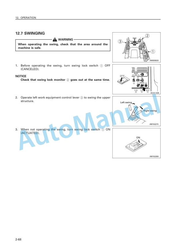 Komatsu PC100-6, PC100L-6, PC120-6, PC120LC-6, PC130-6 Mighty Hydraulic Excavator Operation and Maintenance Manual SEAM002213T 3 Komatsu PC100-6, PC100L-6, PC120-6, PC120LC-6, PC130-6 Mighty Hydraulic Excavator Operation and Maintenance Manual SEAM002213T - Image 3