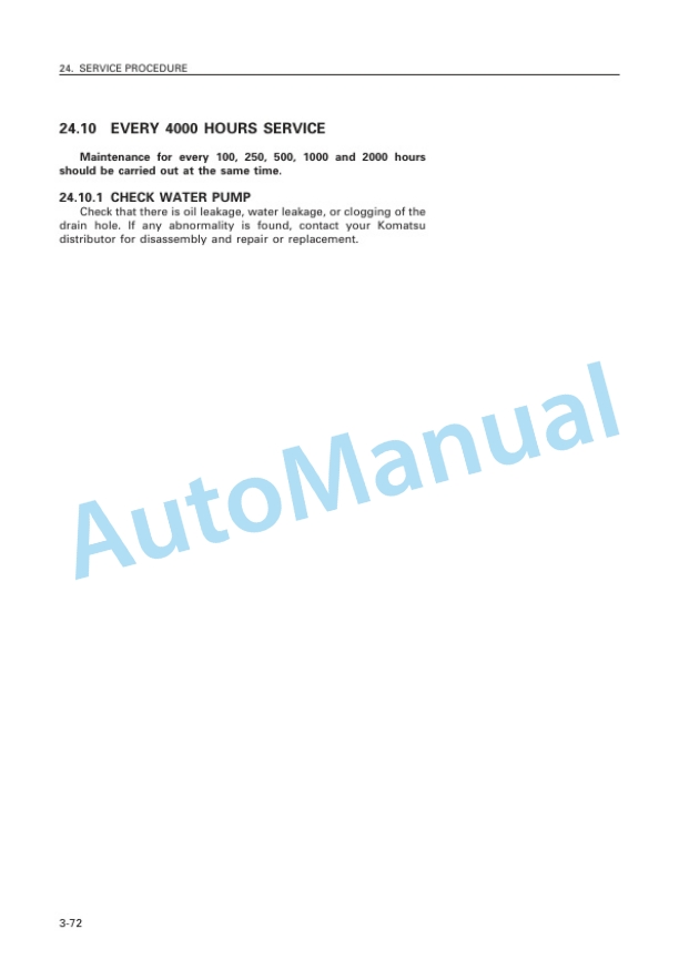 Komatsu PC100-6, PC100L-6, PC120-6, PC120LC-6, PC130-6 Mighty Hydraulic Excavator Operation and Maintenance Manual SEAM002213T 5 Komatsu PC100-6, PC100L-6, PC120-6, PC120LC-6, PC130-6 Mighty Hydraulic Excavator Operation and Maintenance Manual SEAM002213T - Image 5