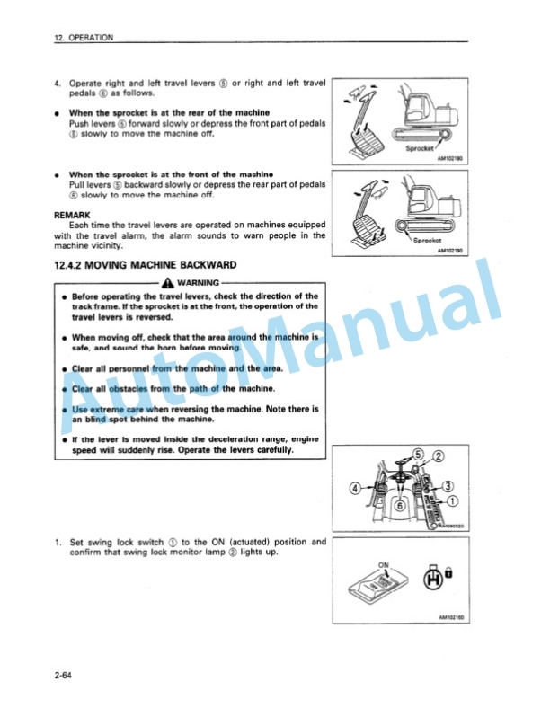 Komatsu PC100-6, PC100L-6, PC120-6, PC130-6 Mighty Hydraulic Excavator Operation and Maintenance Manual SEAM002205 3 Komatsu PC100-6, PC100L-6, PC120-6, PC130-6 Mighty Hydraulic Excavator Operation and Maintenance Manual SEAM002205 - Image 3
