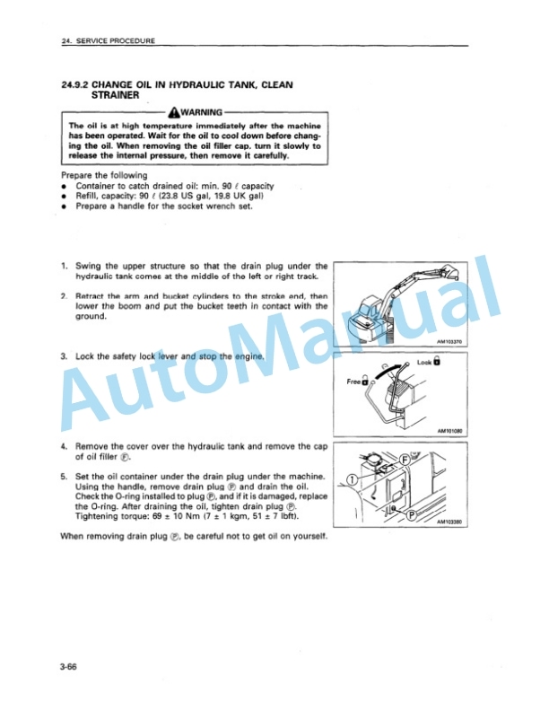 Komatsu PC100-6, PC100L-6, PC120-6, PC130-6 Mighty Hydraulic Excavator Operation and Maintenance Manual SEAM002205 5 Komatsu PC100-6, PC100L-6, PC120-6, PC130-6 Mighty Hydraulic Excavator Operation and Maintenance Manual SEAM002205 - Image 5